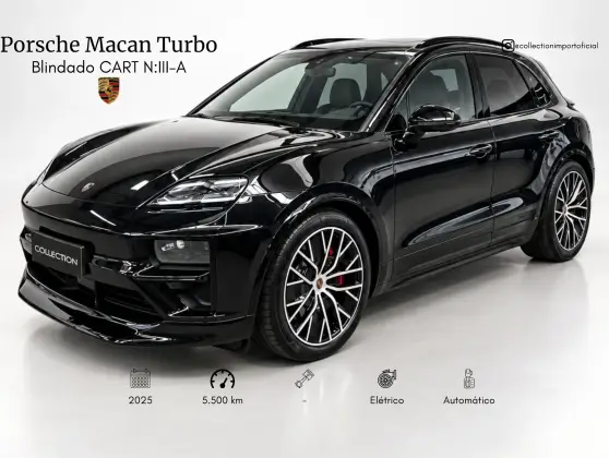 PORSCHE MACAN TURBO ELÉTRICO