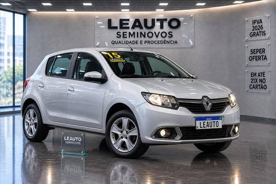 RENAULT SANDERO 1.6 DYNAMIQUE 8V FLEX 4P MANUAL