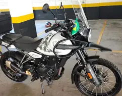 ROYAL ENFIELD HIMALAYAN 450 KAMET WHITE ROYAL ENFIELD HIMALAYAN 450 KAMET WHITE
