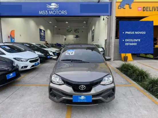 TOYOTA-ETIOS-1.5 X SEDAN 16V FLEX 4P AUTOMÁTICO TOYOTA-ETIOS-2019