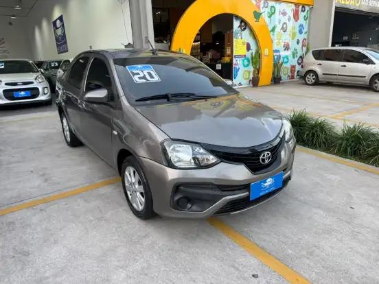 TOYOTA-ETIOS-1.5 X SEDAN 16V FLEX 4P AUTOMÁTICO TOYOTA-ETIOS-2019