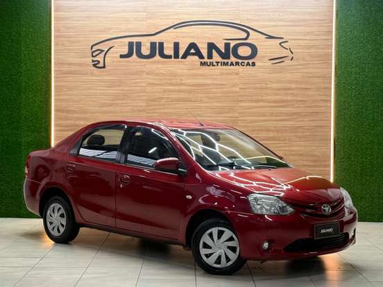 TOYOTA-ETIOS-1.5 XS SEDAN 16V FLEX 4P MANUAL TOYOTA-ETIOS-2015