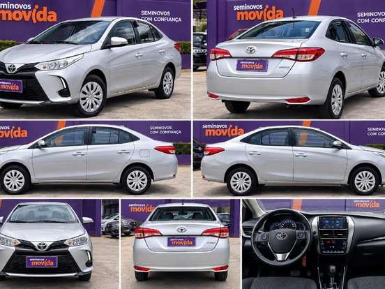 TOYOTA-YARIS-1.5 16V FLEX SEDAN XL MULTIDRIVE TOYOTA-YARIS-2024