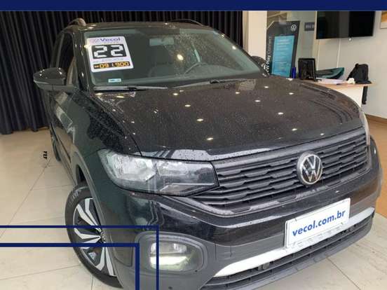 VOLKSWAGEN-T-CROSS-1.0 200 TSI TOTAL FLEX AUTOMÁTICO VOLKSWAGEN-T-CROSS-2021