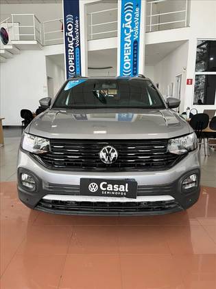 VOLKSWAGEN T-CROSS 1.0 200 TSI TOTAL FLEX COMFORTLINE AUTOMÁTICO