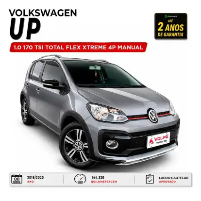VOLKSWAGEN-UP-1.0 170 TSI TOTAL FLEX XTREME 4P MANUAL VOLKSWAGEN-UP-2019