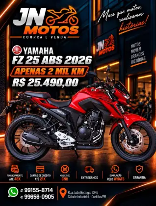 YAMAHA FZ25 FAZER CONNECTED ABS 