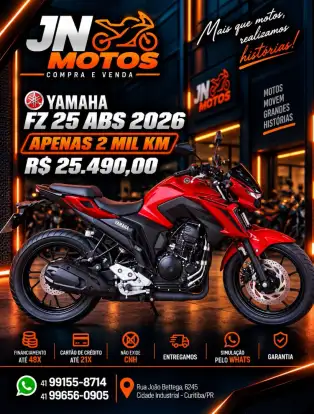 YAMAHA-FZ25 FAZER CONNECTED ABS-2025