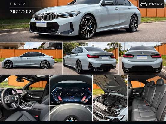 BMW-320i-2.0 16V TURBO FLEX M SPORT AUTOMÁTICO BMW-320i-2024