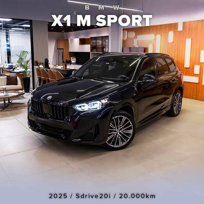 BMW X1 2.0 16V TURBO GASOLINA SDRIVE20I M SPORT STEPTRONIC