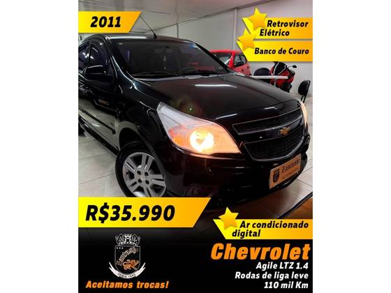 CHEVROLET AGILE 1.4 MPFI LTZ 8V FLEX 4P MANUAL