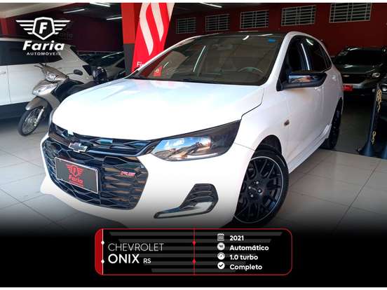 CHEVROLET-ONIX-1.0 TURBO FLEX RS AUTOMÁTICO CHEVROLET-ONIX-2020