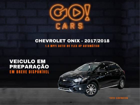 CHEVROLET ONIX 1.4 MPFI ACTIV 8V FLEX 4P AUTOMÁTICO