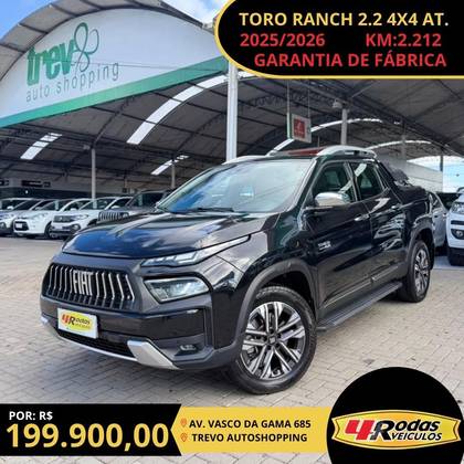FIAT TORO 2.2 TURBO DIESEL RANCH 4WD AT9