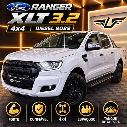 FORD RANGER 3.2 XLT 4X4 CD 20V DIESEL 4P AUTOMÁTICO