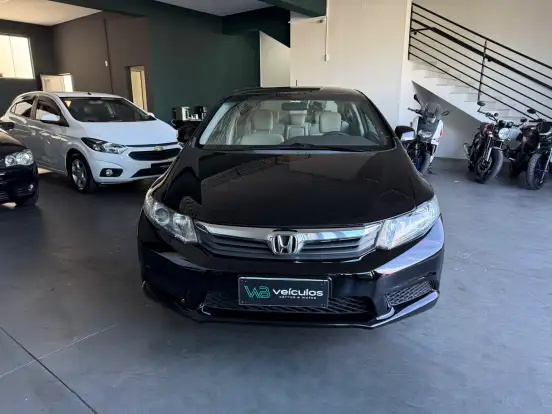 HONDA-CIVIC-1.8 LXS 16V FLEX 4P AUTOMÁTICO HONDA-CIVIC-2013