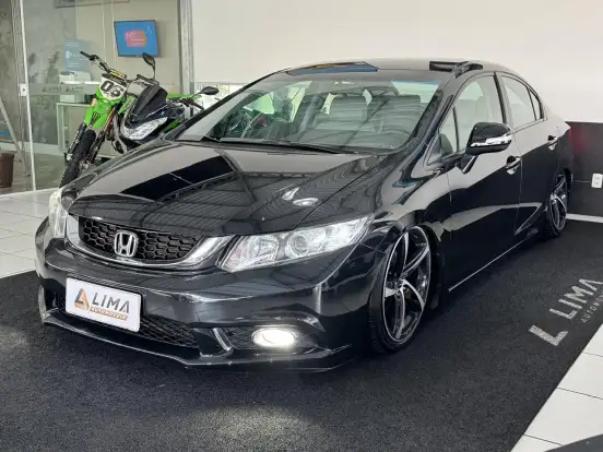 HONDA-CIVIC-2.0 LXR 16V FLEX 4P AUTOMÁTICO HONDA-CIVIC-2013