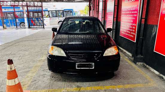 HONDA-CIVIC-1.7 EX 16V GASOLINA 4P AUTOMÁTICO HONDA-CIVIC-2003