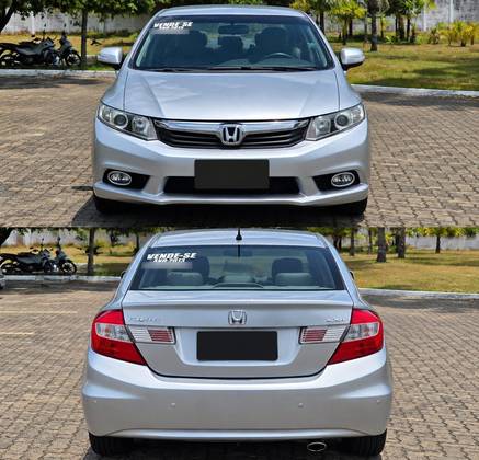 HONDA CIVIC 1.8 LXS 16V FLEX 4P AUTOMÁTICO