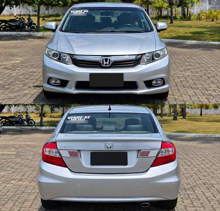 HONDA-CIVIC-1.8 LXS 16V FLEX 4P AUTOMÁTICO HONDA-CIVIC-2012