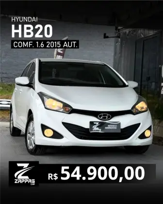 HYUNDAI HB20S 1.6 COMFORT PLUS 16V FLEX 4P AUTOMÁTICO