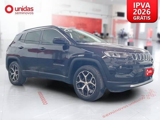JEEP COMPASS 1.3 T270 TURBO FLEX LONGITUDE AT6