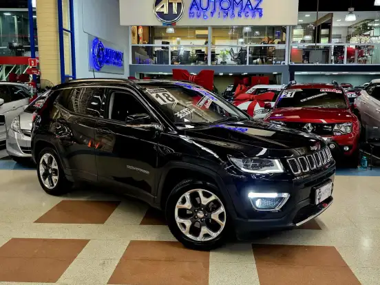 JEEP-COMPASS-2.0 16V FLEX LIMITED AUTOMÁTICO JEEP-COMPASS-2018