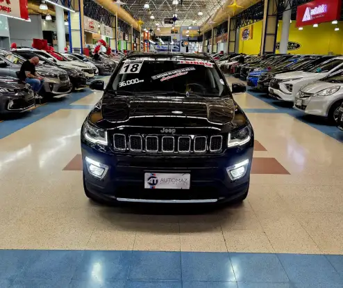 JEEP-COMPASS-2.0 16V FLEX LIMITED AUTOMÁTICO JEEP-COMPASS-2018