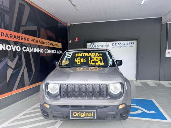 JEEP-RENEGADE-1.8 16V FLEX 4P AUTOMÁTICO JEEP-RENEGADE-2019