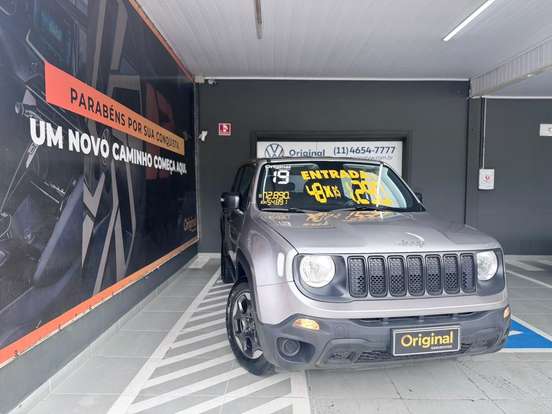 JEEP-RENEGADE-1.8 16V FLEX 4P AUTOMÁTICO JEEP-RENEGADE-2019