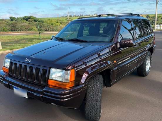 JEEP-GRAND CHEROKEE-5.2 LIMITED 4X4 V8 16V GASOLINA 4P AUTOMÁTICO JEEP-GRAND CHEROKEE-1997