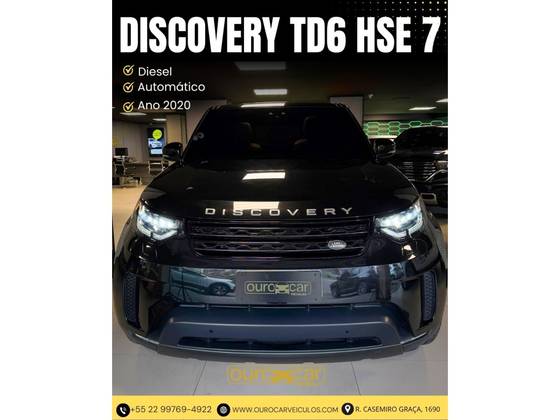 LAND ROVER DISCOVERY 3.0 V6 TD6 DIESEL HSE LUXURY 4WD AUTOMÁTICO