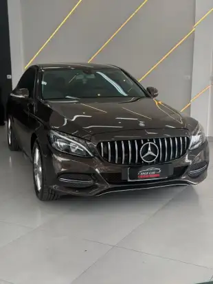MERCEDES-BENZ-C 180-1.6 CGI AVANTGARDE 16V TURBO GASOLINA 4P AUTOMÁTICO MERCEDES-BENZ-C 180-2015