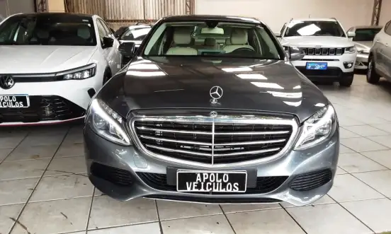 MERCEDES-BENZ-C 180-1.6 CGI EXCLUSIVE 16V TURBO GASOLINA 4P AUTOMÁTICO MERCEDES-BENZ-C 180-2017