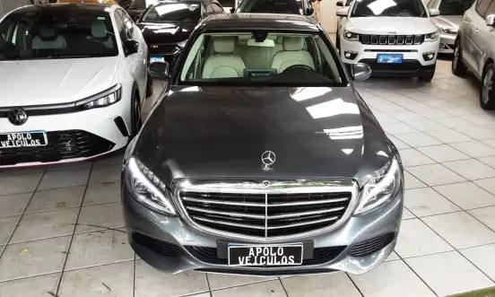 MERCEDES-BENZ-C 180-1.6 CGI EXCLUSIVE 16V TURBO GASOLINA 4P AUTOMÁTICO MERCEDES-BENZ-C 180-2017