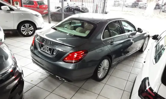 MERCEDES-BENZ-C 180-1.6 CGI EXCLUSIVE 16V TURBO GASOLINA 4P AUTOMÁTICO MERCEDES-BENZ-C 180-2017