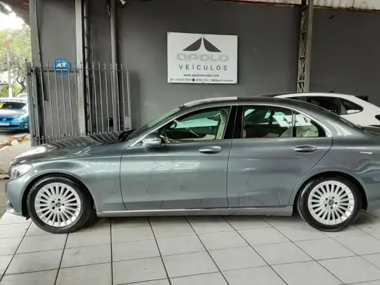 MERCEDES-BENZ-C 180-1.6 CGI EXCLUSIVE 16V TURBO GASOLINA 4P AUTOMÁTICO MERCEDES-BENZ-C 180-2017