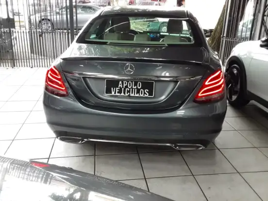 MERCEDES-BENZ-C 180-1.6 CGI EXCLUSIVE 16V TURBO GASOLINA 4P AUTOMÁTICO MERCEDES-BENZ-C 180-2017