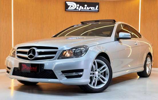 MERCEDES-BENZ-C 180-1.6 CGI COUPE 16V TURBO GASOLINA 2P AUTOMÁTICO MERCEDES-BENZ-C 180-2014