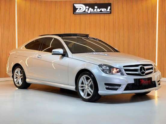 MERCEDES-BENZ-C 180-1.6 CGI COUPE 16V TURBO GASOLINA 2P AUTOMÁTICO MERCEDES-BENZ-C 180-2014
