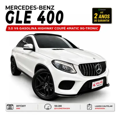 MERCEDES-BENZ GLE 400 3.0 V6 GASOLINA HIGHWAY COUPÉ 4MATIC 9G-TRONIC
