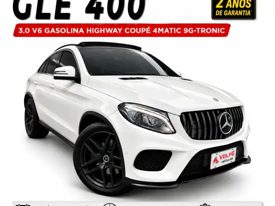 MERCEDES-BENZ-GLE 400-3.0 V6 GASOLINA HIGHWAY COUPÉ 4MATIC 9G-TRONIC MERCEDES-BENZ-GLE 400-2017