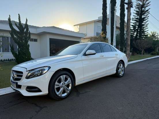 MERCEDES-BENZ-C 180-1.6 CGI 16V TURBO GASOLINA 4P AUTOMÁTICO MERCEDES-BENZ-C 180-2015