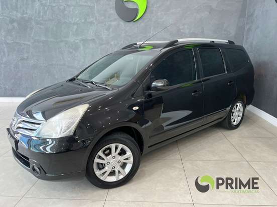 NISSAN-GRAND LIVINA-1.8 SL 16V FLEX 4P AUTOMÁTICO NISSAN-GRAND LIVINA-2012