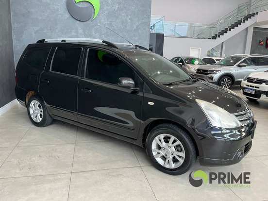 NISSAN-GRAND LIVINA-1.8 SL 16V FLEX 4P AUTOMÁTICO NISSAN-GRAND LIVINA-2012