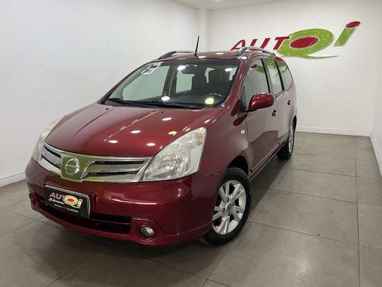 NISSAN-GRAND LIVINA-1.8 SL 16V FLEX 4P AUTOMÁTICO NISSAN-GRAND LIVINA-2013
