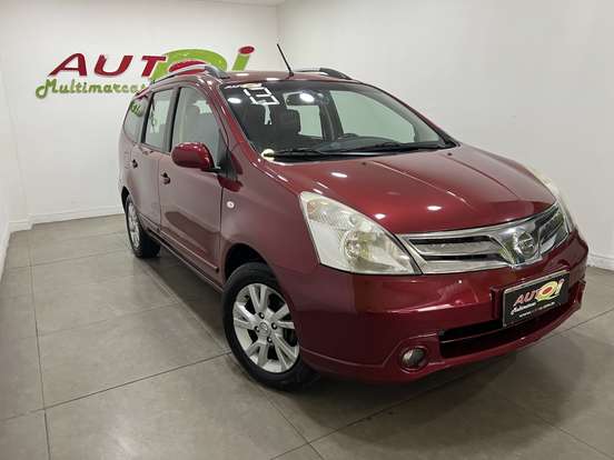 NISSAN-GRAND LIVINA-1.8 SL 16V FLEX 4P AUTOMÁTICO NISSAN-GRAND LIVINA-2013