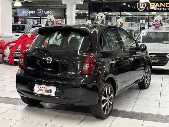 NISSAN-MARCH-1.6 SL 16V FLEX 4P MANUAL NISSAN-MARCH-2015