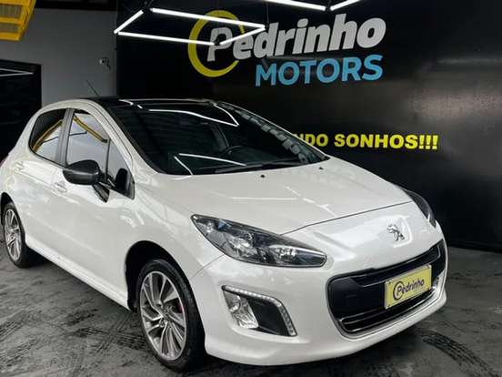 PEUGEOT-308-1.6 GRIFFE THP 16V GASOLINA 4P AUTOMÁTICO PEUGEOT-308-2014