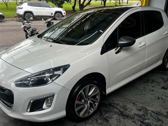 PEUGEOT-308-1.6 GRIFFE THP 16V GASOLINA 4P AUTOMÁTICO PEUGEOT-308-2014